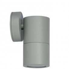 Φωτιστικό Σποτ Μονής Κατεύθυνσης 1xGU10 230V Αλουμινίου Γκρι IP54 3-111106